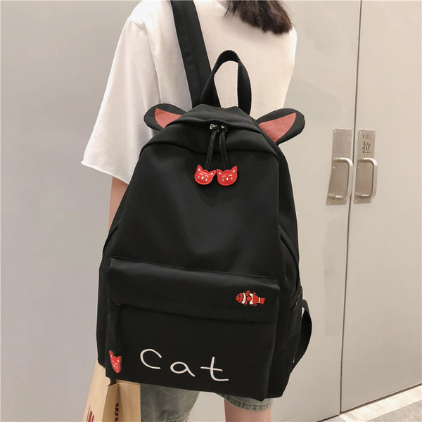 Lovely Cat Backpack JK2307
