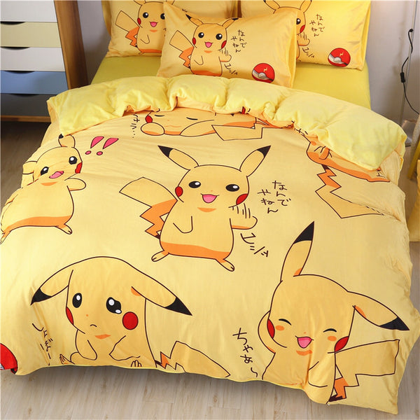 Lovely Pikachu Bedding Set JK1979