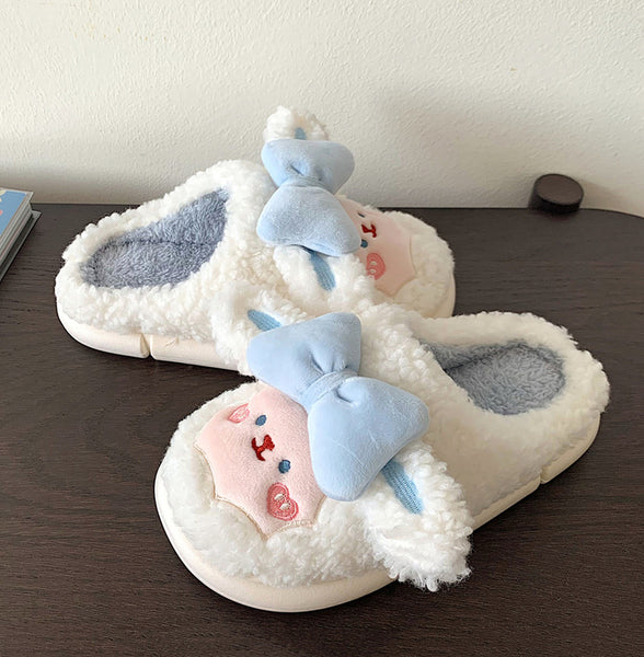 Lovely Sheep Ears Slippers JK3312