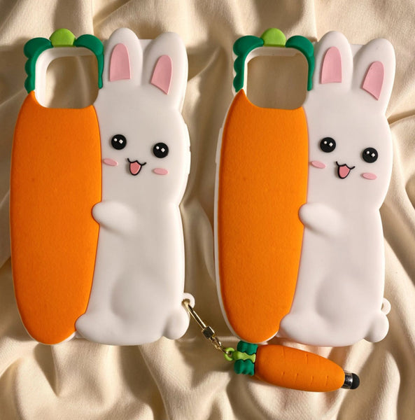 Lovely Rabbit Phone Case for iphone 11/11pro/11pro max/12/12pro/12pro max/12mini/13/13pro/13pro max/14/14pro/14plus/14pro max JK3415