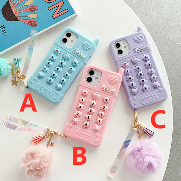 Cute Phone Case for iphone7/7plus/8/8P/X/XS/XR/XS Max/11/11 pro/11 pro max/12/12pro/12mini/12pro max JK2817