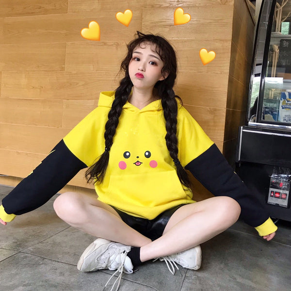 Cute Piakchu Hoodie JK2545