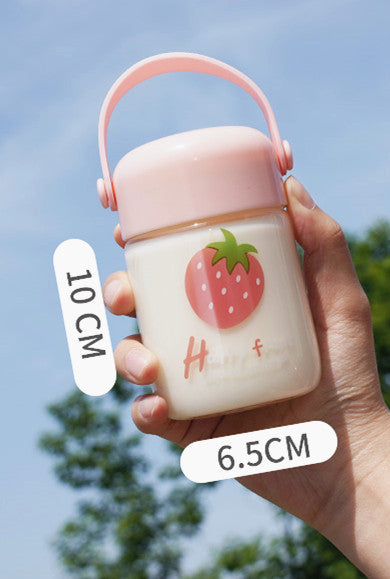Mini Fruits Glass Water Bottle JK2489