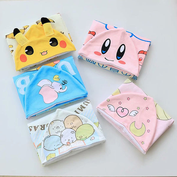 Cute Kirby and Pikachu Cloak JK1810