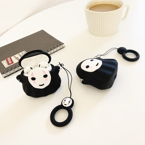 Cute No Face Man Airpods Protector Case  JK1704