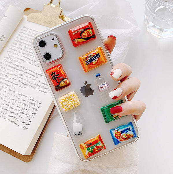 Lovely Foods Phone Case for iphone 6/6s/6plus/7/7plus/8/8P/X/XS/XR/XS Max/11/11 pro/11 pro max JK1947