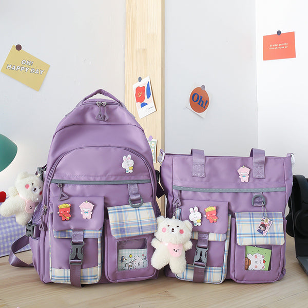 Fashion Cartoon Backpack Set JK3261