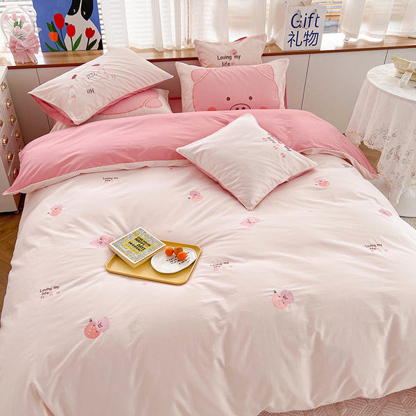 Lovely Pigs Bedding Set JK3216