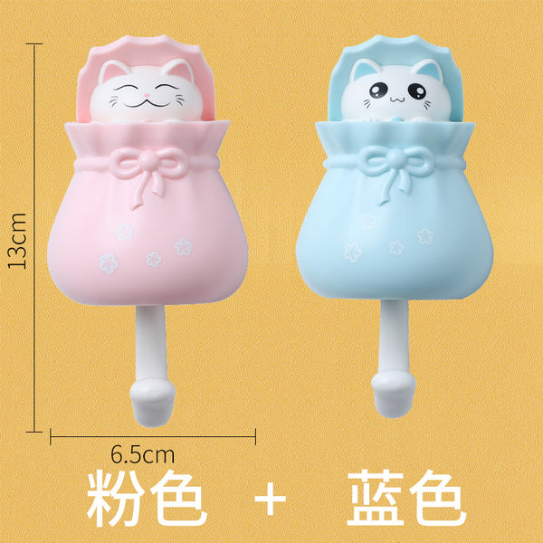 Lovely Cat Glue Hook JK2873