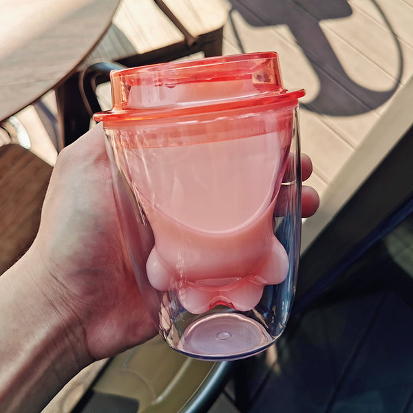 Lovely Cat Paw Water Bottle JK2713