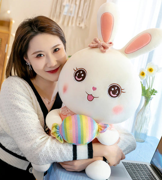 Lovely Rabbit Plush Hold Pillow JK3497