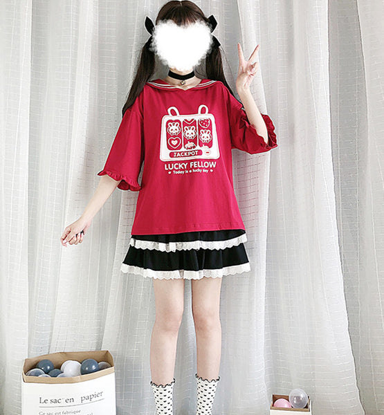 Lucky Rabbit T-shirt JK3115
