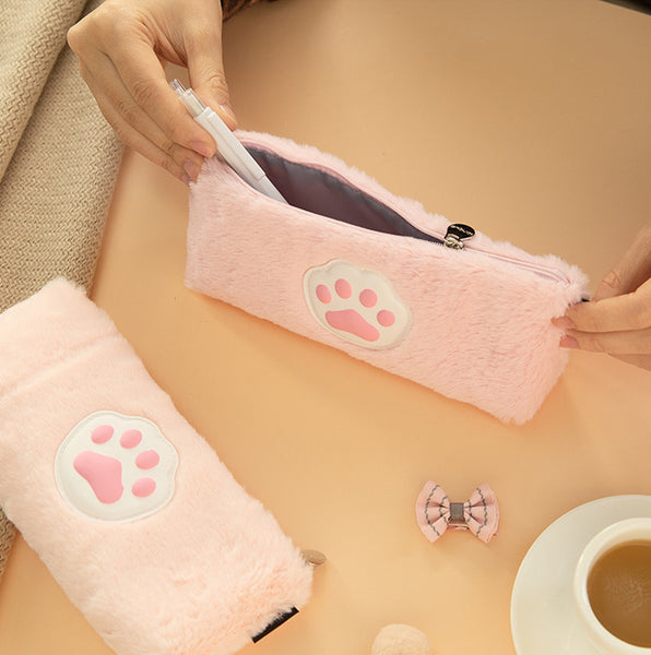 Lovely Cat Paw Pencil Bag JK2758