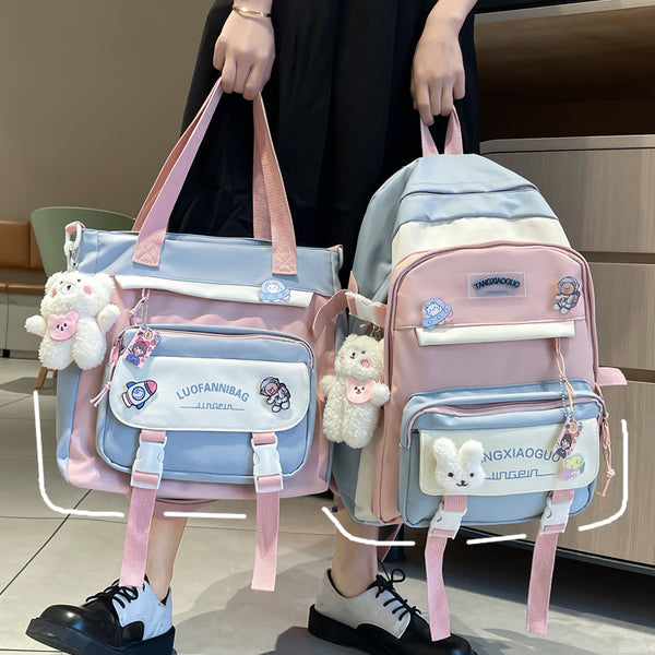 Fashion Cartoon Backpack Set JK3167