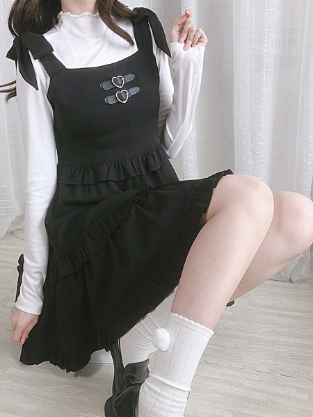 Fashion Black Girls Dress JK3098