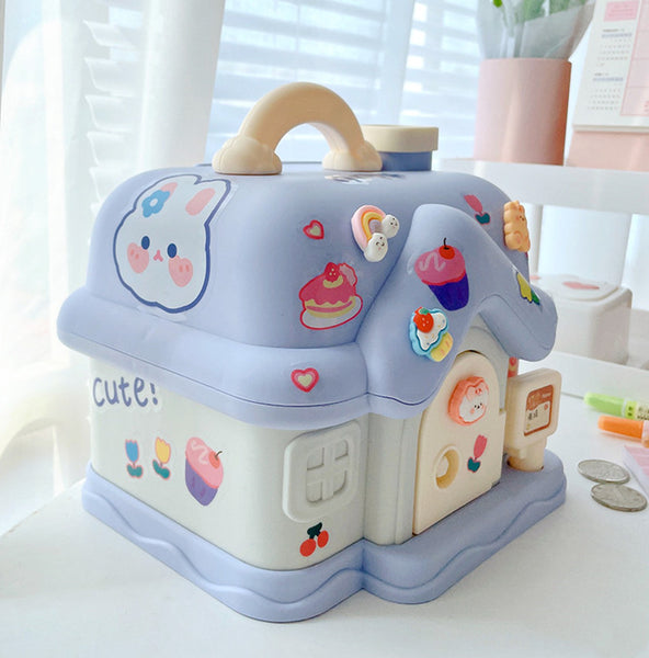 Cute House Piggy Bank JK3290