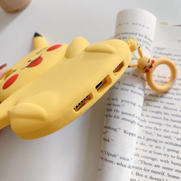 Lovely Pikachu Phone Case for iphone 6/6s/6plus/7/7plus/8/8P/X/XS/XR/XS Max JK1699