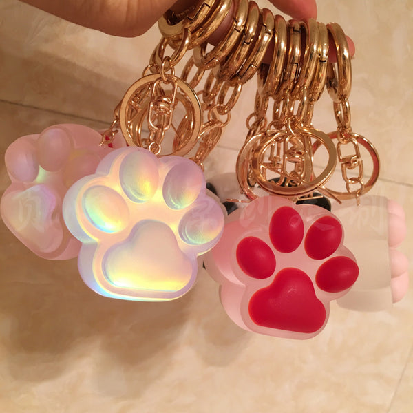 Lovely Cat Paw Keychain JK2588