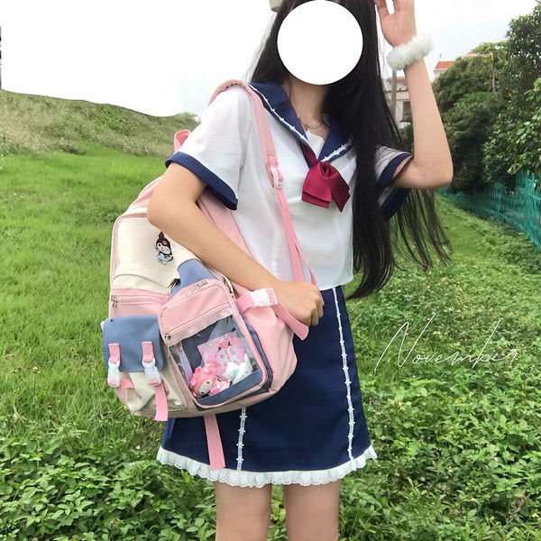 Fashion Anime Backpack JK2845