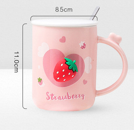 Cute Strawberry Mug Cup JK2467