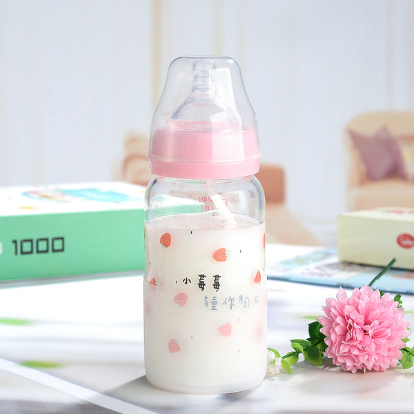 Cute Strawberry Nipple Water Bottle  JK2259