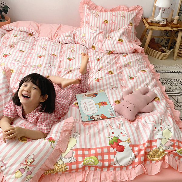 Fashion Rabbit Bedding Set JK3239