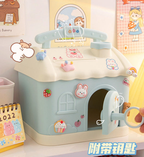 Cute House Piggy Bank JK3055