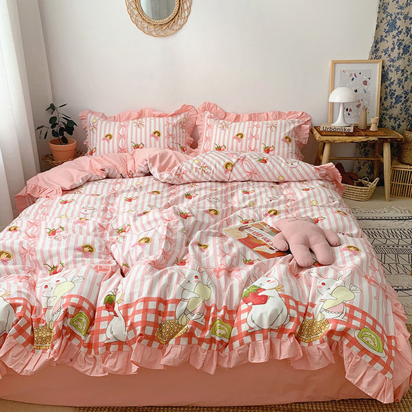 Fashion Rabbit Bedding Set JK3239