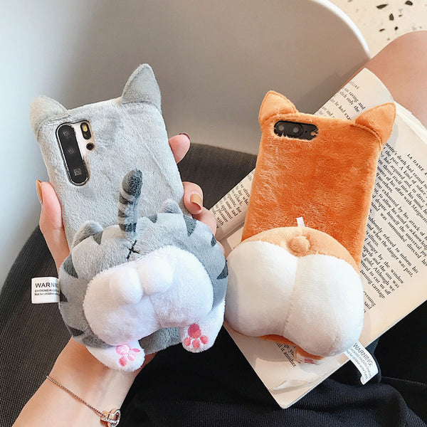 Lovely Corgi Phone Case for iphone 6/6s/6plus/7/7plus/8/8P/X/XS/XR/XS Max/11/11 pro/11 pro max JK2043