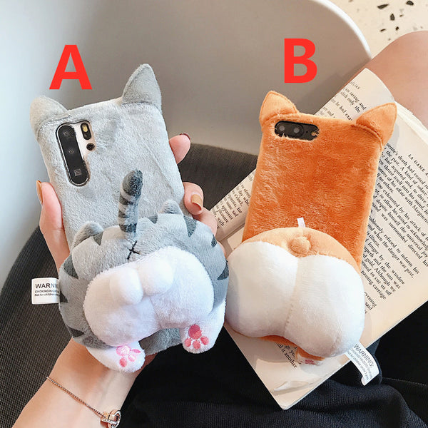 Lovely Corgi Phone Case for iphone 6/6s/6plus/7/7plus/8/8P/X/XS/XR/XS Max/11/11 pro/11 pro max JK2043