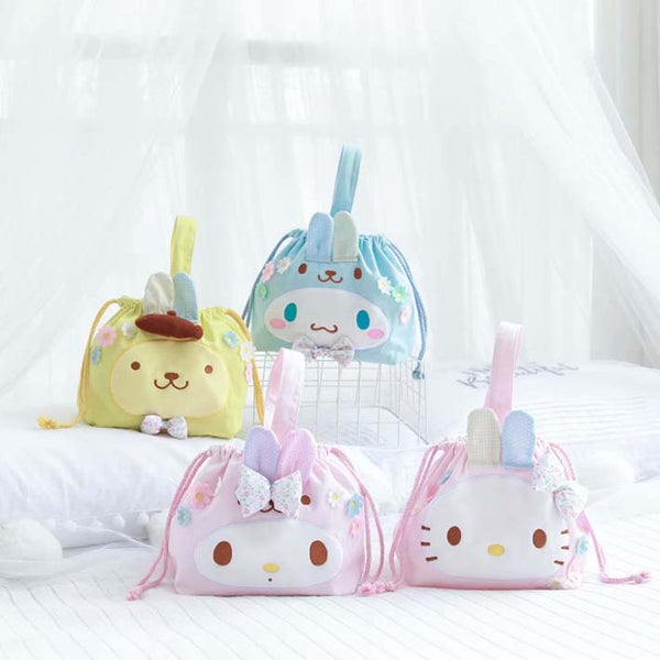 Lovely Cinnamoroll and Melody Makeup Bag JK1293