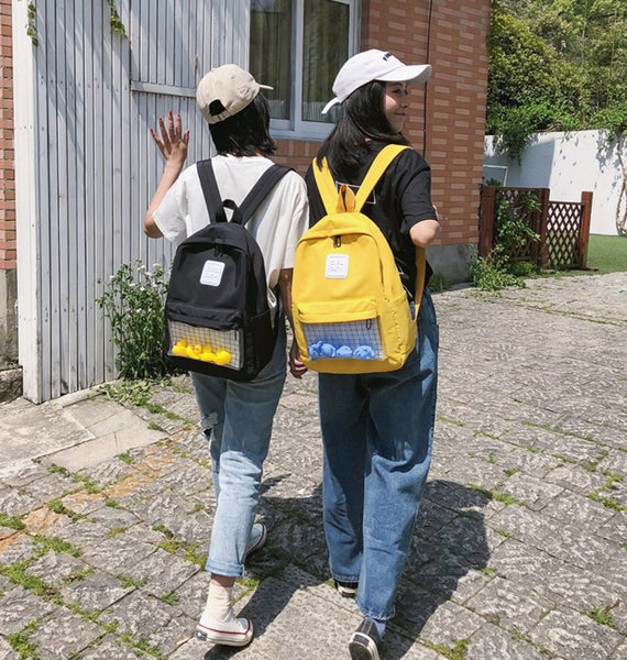 Cute Ducks and Pigs Backpack JK2076