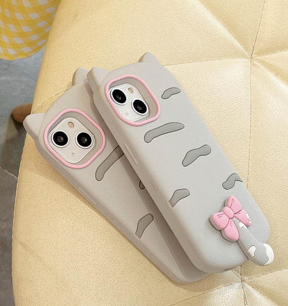 Lovely Cat Phone Case for iphone 11/11pro max/12/12pro/12pro max/13/13pro/13pro max/14/14plus/14pro/14pro max JK3345