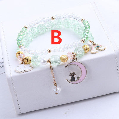 Lovely Cat Girl Bracelet JK2996