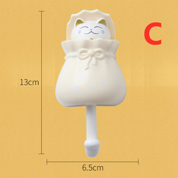 Lovely Cat Glue Hook JK2873