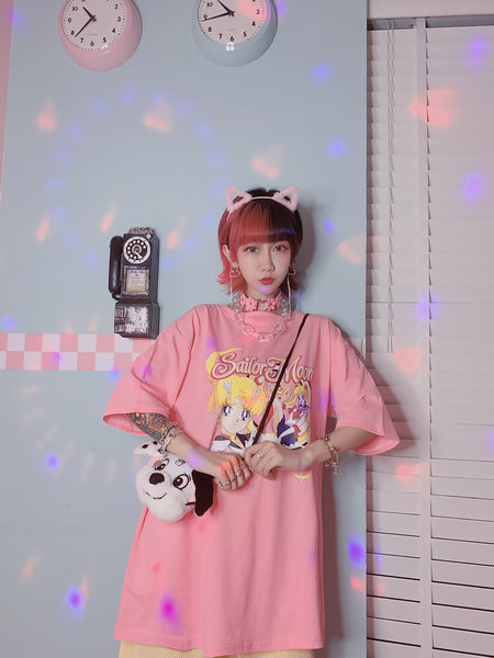 New Style Loose Sailormoon T-shirt JK1645