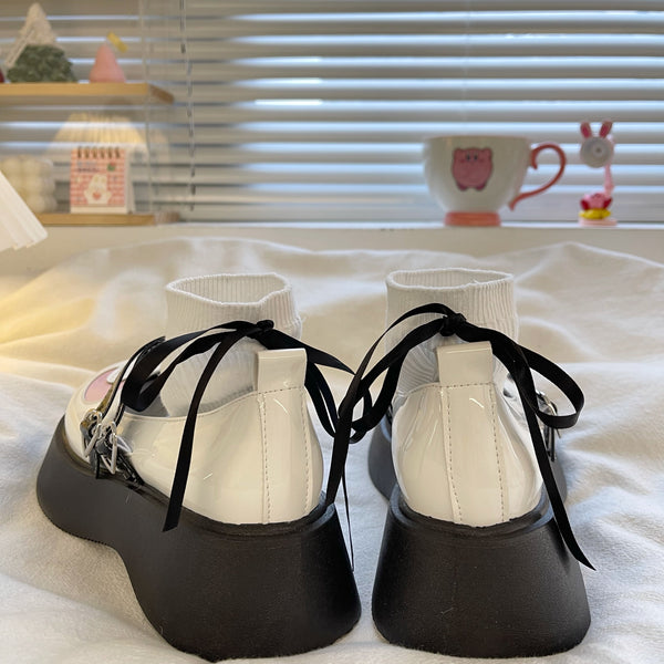 Cute Moon and Star Lolita Shoes JK3076