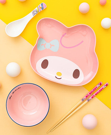 Kawaii Anime Bowl and Dish Set JK3200