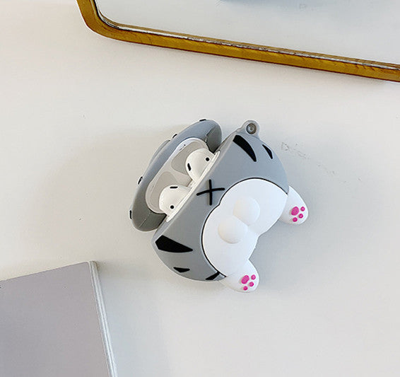 Cute Cats Ass Airpods Protector Case  JK1833