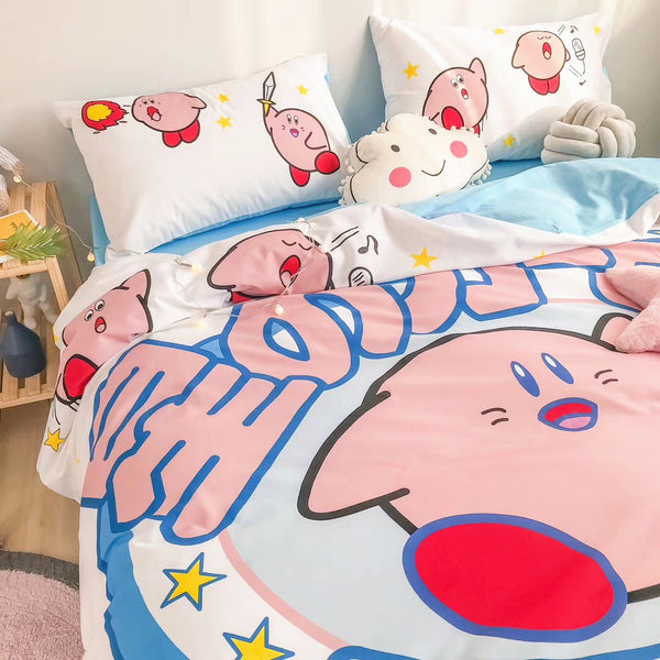 Cute Kirby Bedding Set JK1844