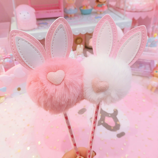 Cute Rabbit Ear Ballpoint Pen JK1324