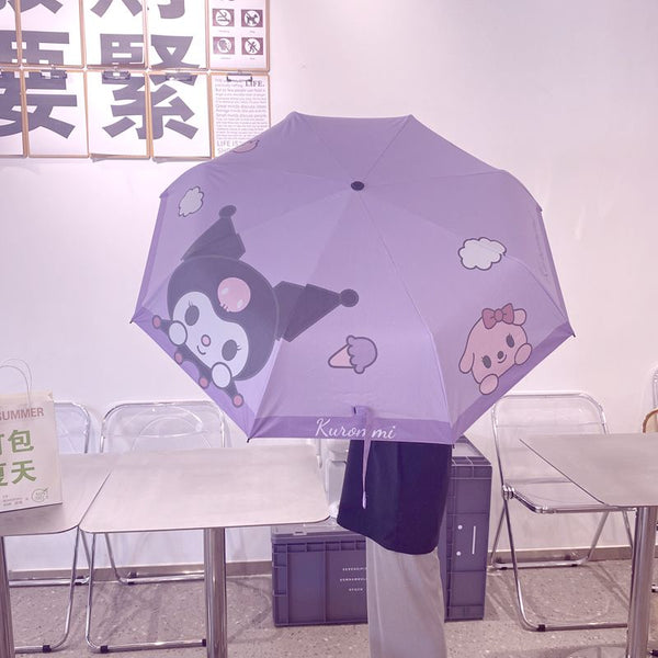 Cartoon Anime Folding Umbrella JK2784