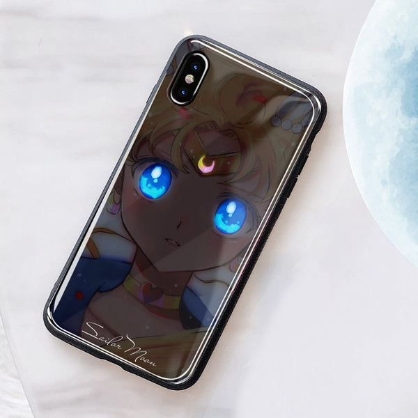 Black Sailormoon Phone Case for iphone 7/7plus/8/8P/X/XS/XR/XS Max/11/11 pro/11 pro max JK2256