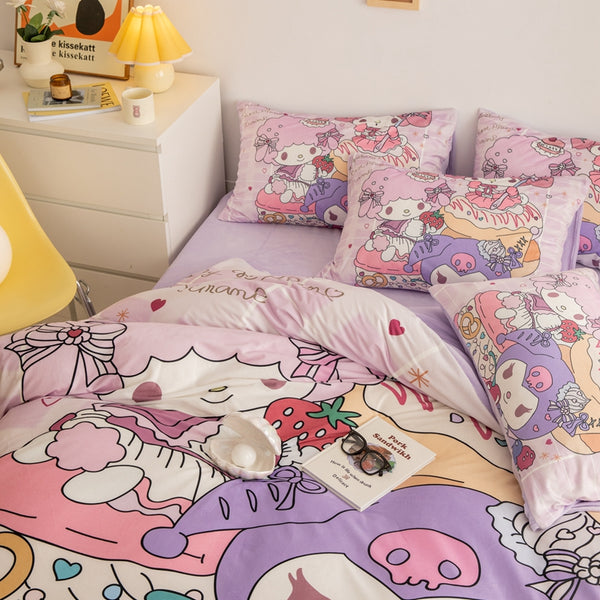Cartoon Anime Bedding Set JK3349