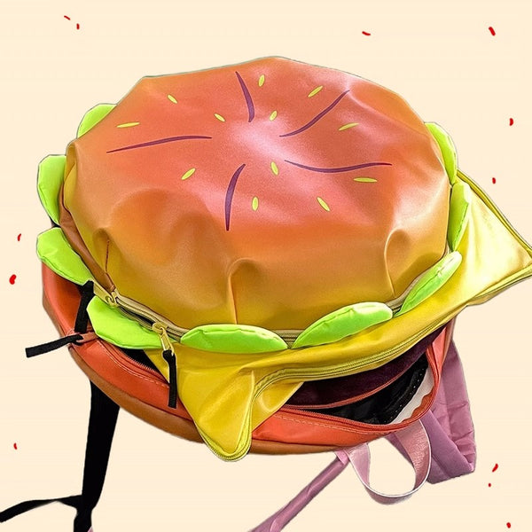Cute Hamburger Backpack JK3505