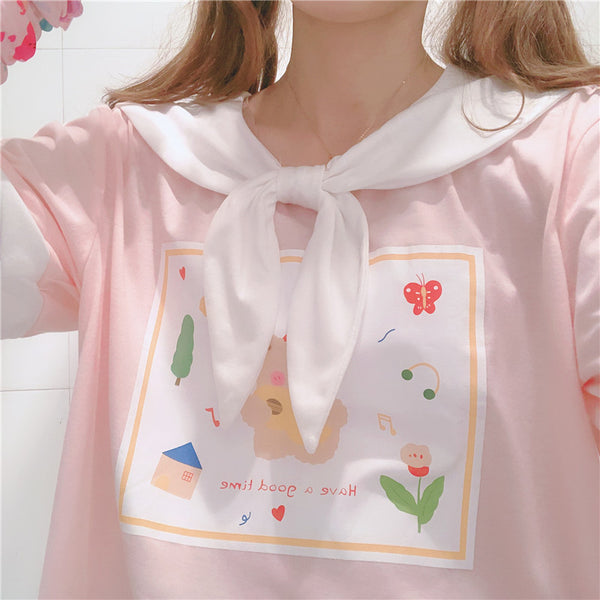 Lovely Bear T-shirt JK2372