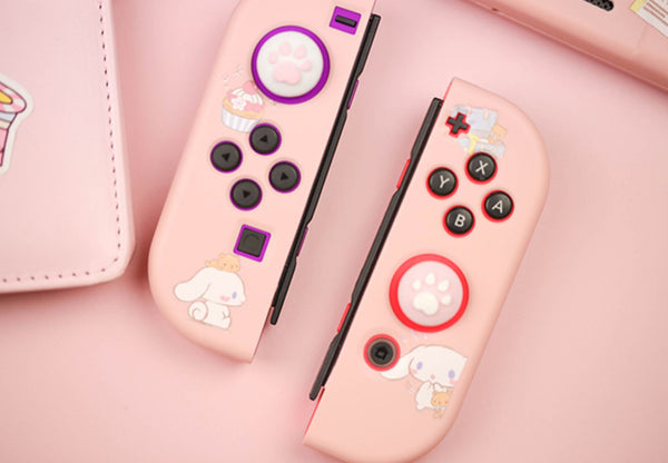 Cartoon Cinnamoroll Switch Skin Protector Case Cover Set JK2339