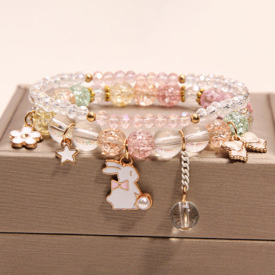 Cute Rabbit Girl Bracelet JK2861