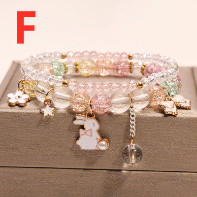 Cute Rabbit Girl Bracelet JK2861
