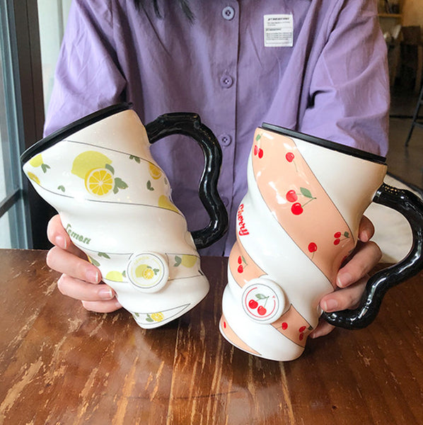 New Style Fruits Mug Cup JK2254